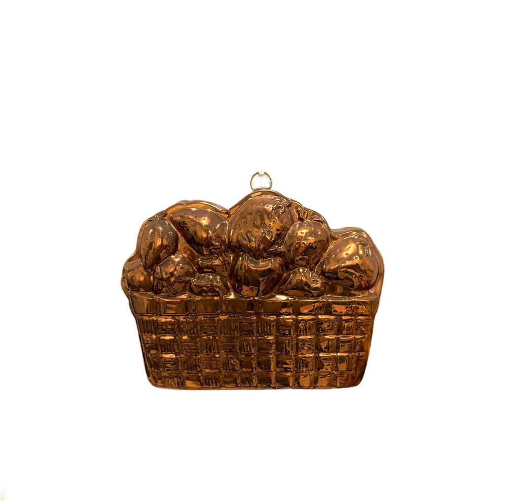 Copper Fruit Basket Mold