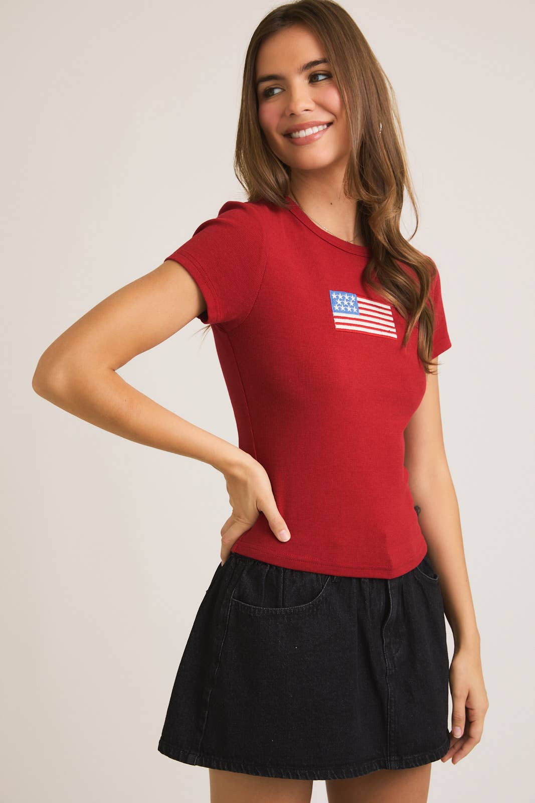 Flag Short Sleeve T-Shirt