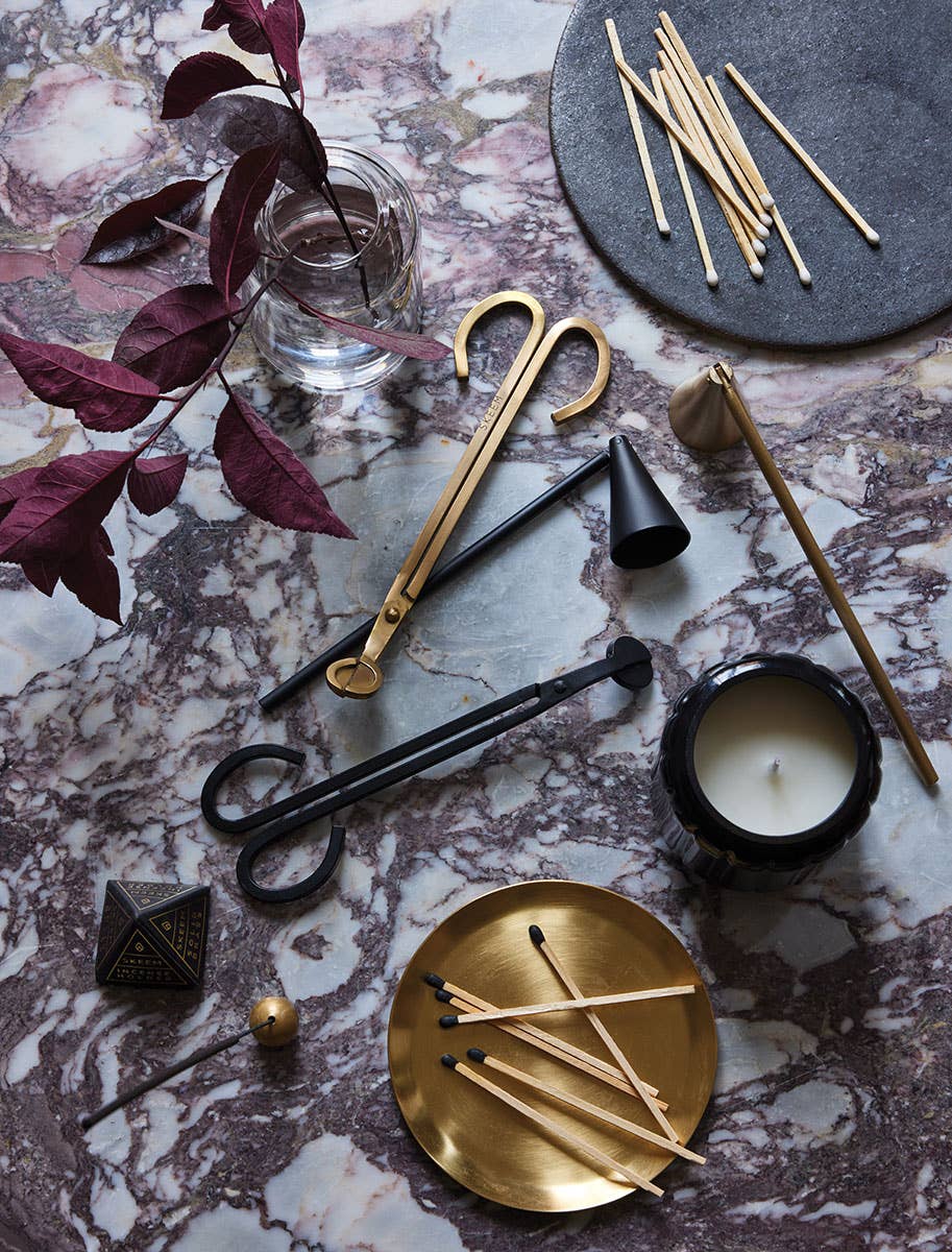 Brass Candle Snuffer