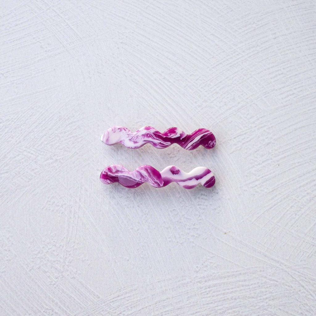 Eco Cloud Wave Slide Hair Pin