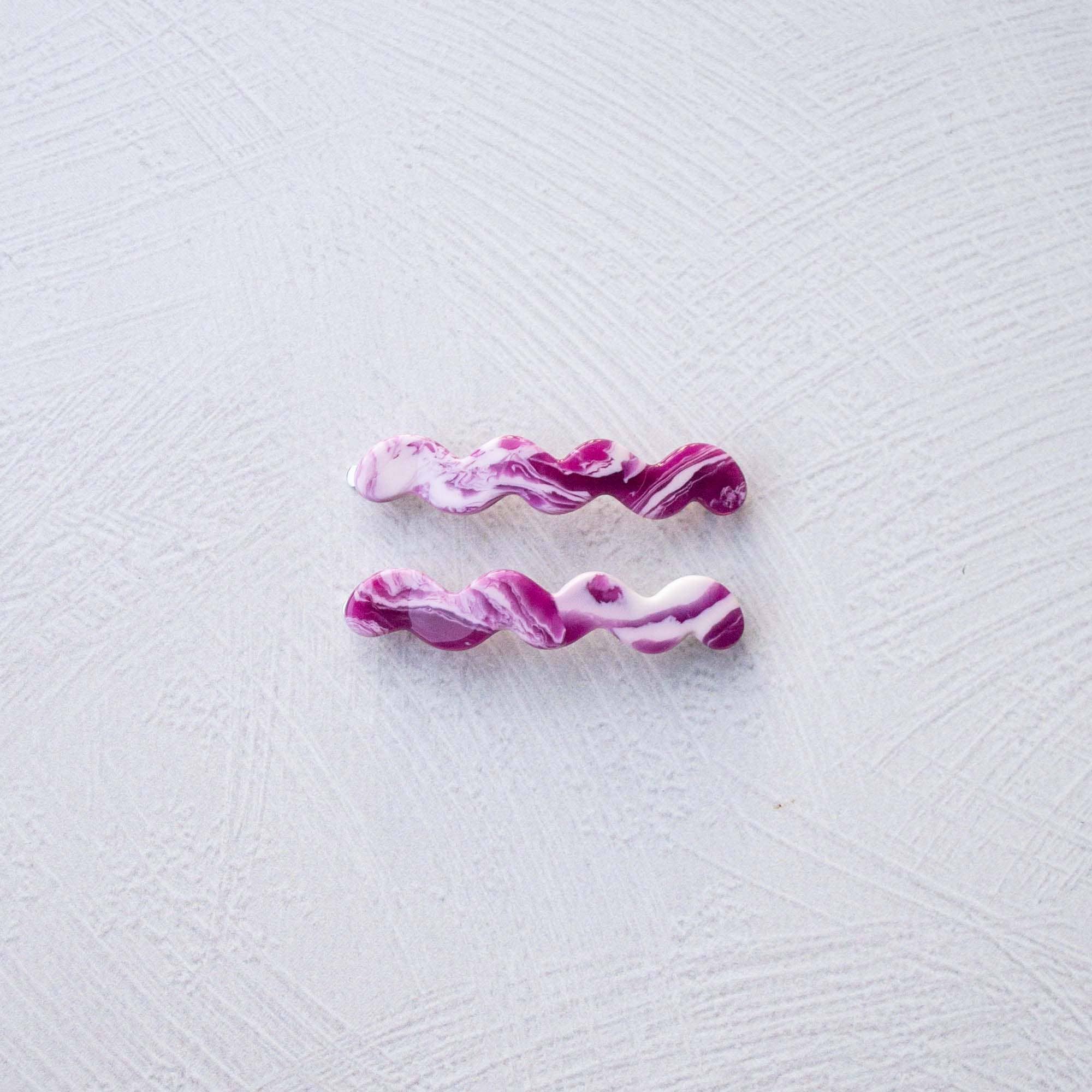 Eco Cloud Wave Slide Hair Pin