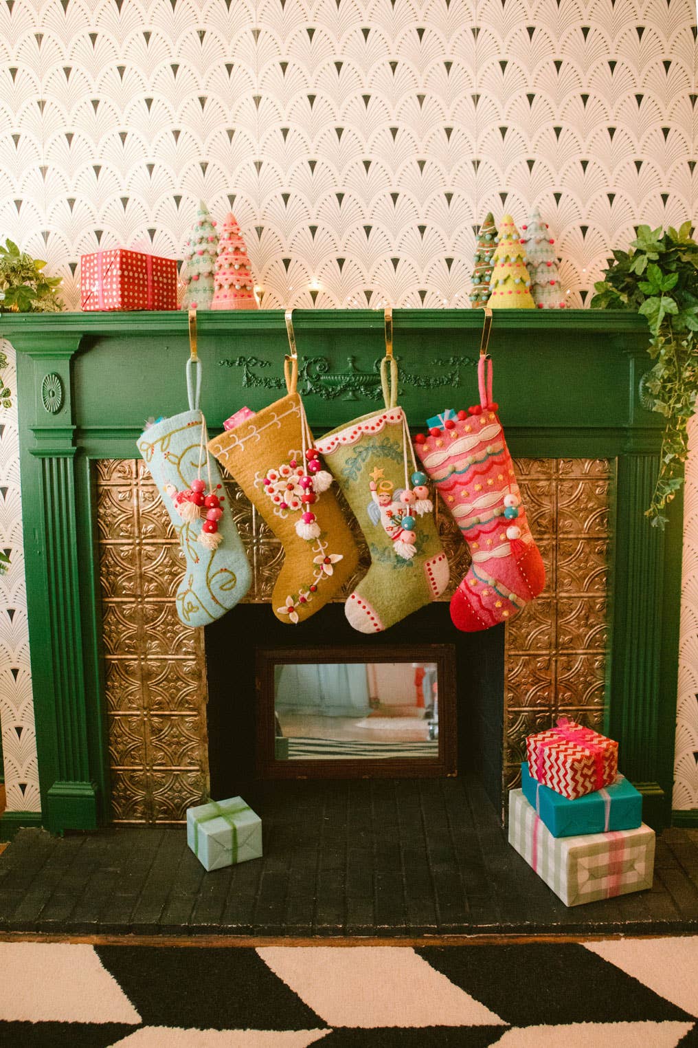 Evergreen Stocking