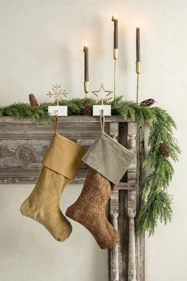 Star Marble Stocking Holder