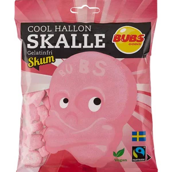 Bubs Cool Raspberry Skulls Bag