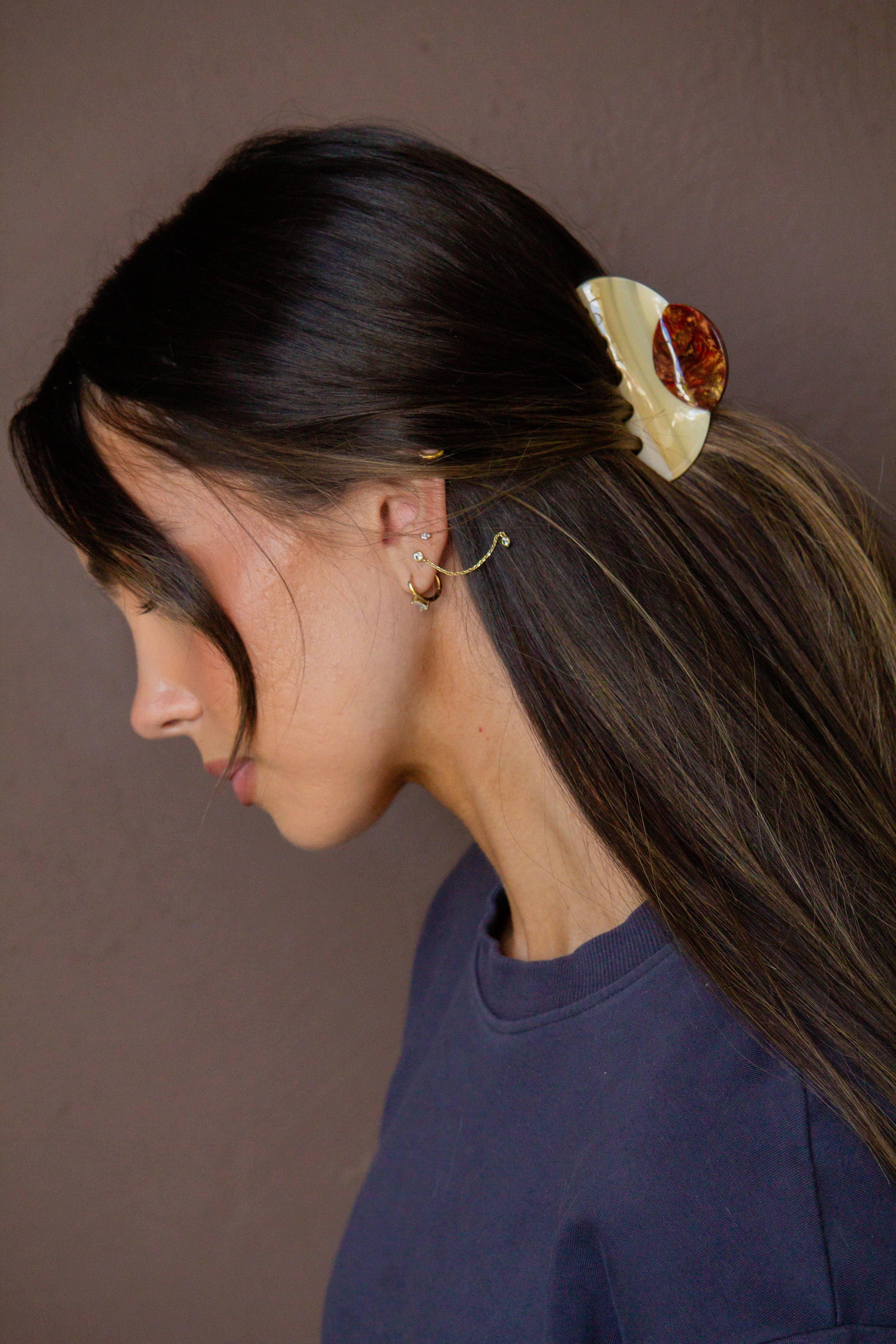 Acorn Claw Clip