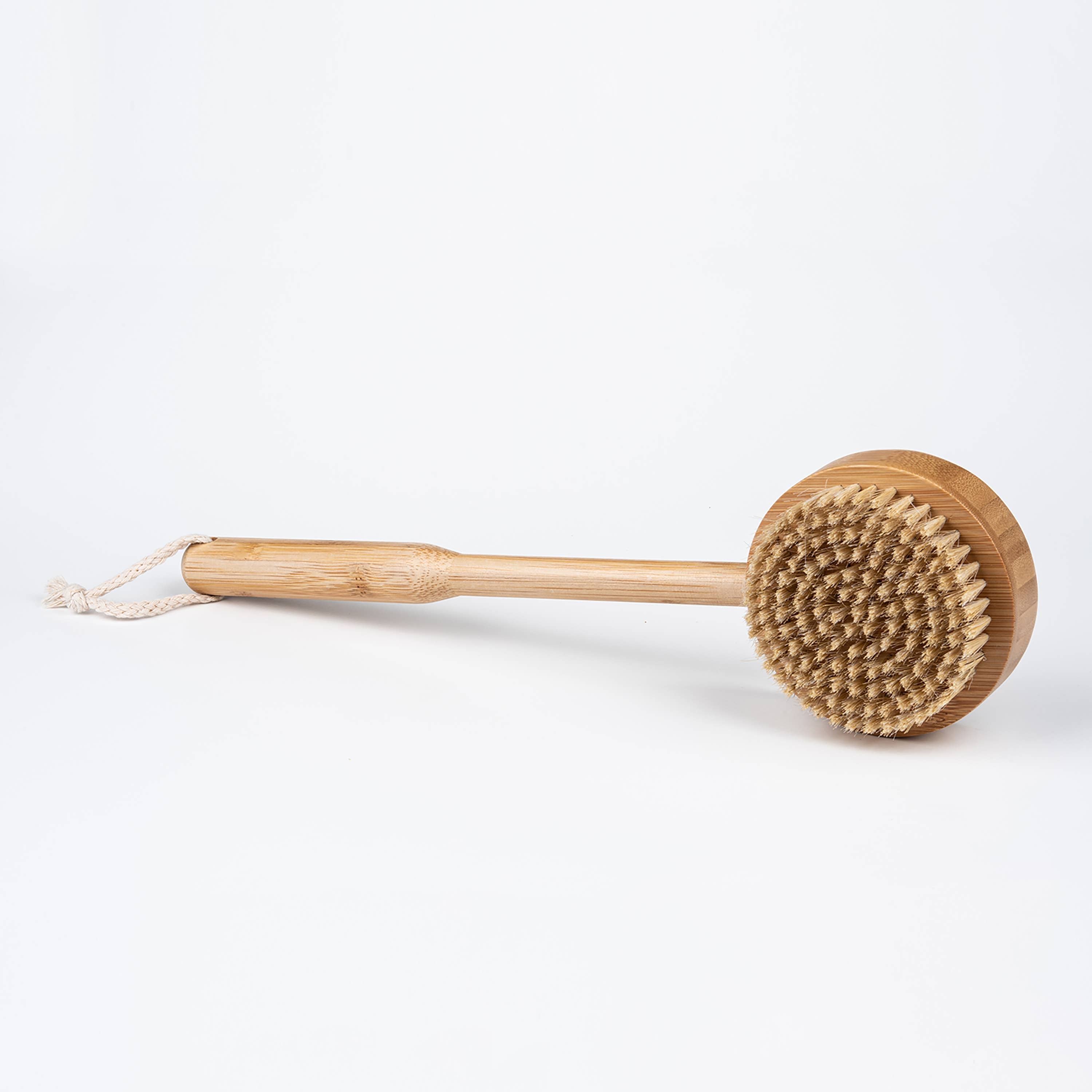 Bamboo Long-Handle Bath Brush