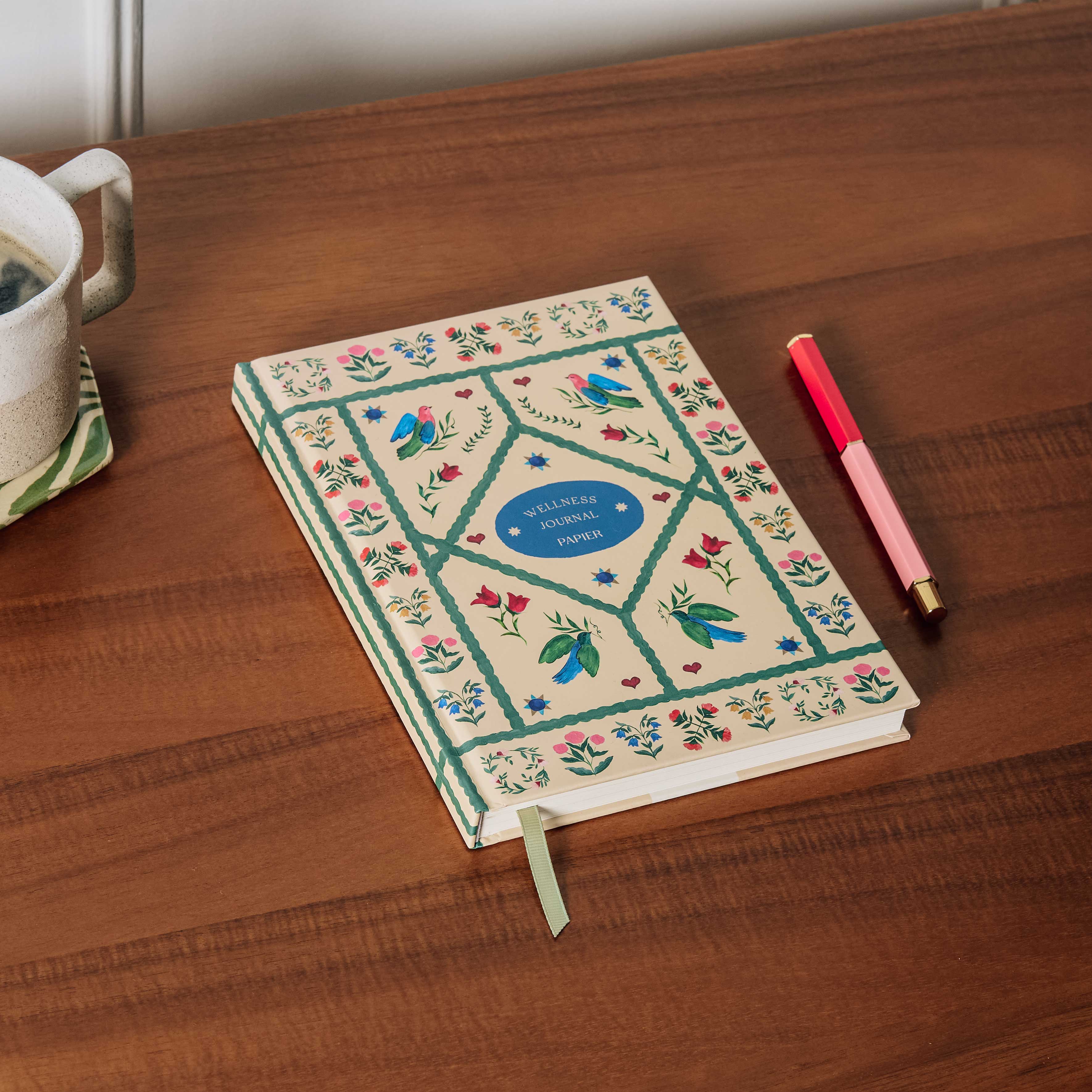 Quilted Daydream Guided Wellness Journal