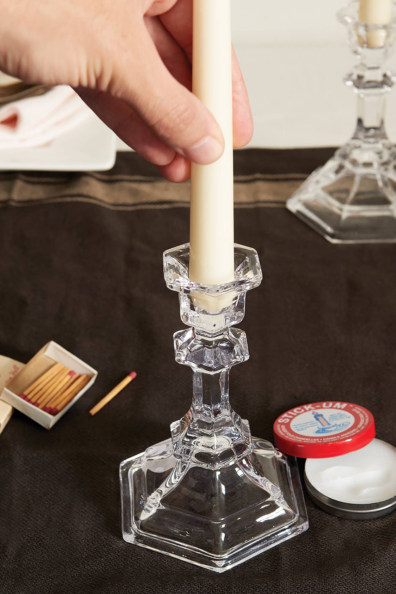Fox Run Stick-Um Candle Adhesive