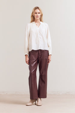 Pleated Blouse