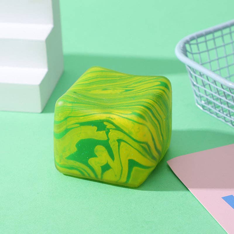 Marble Ice Cube Squishy Stress Relief Toy