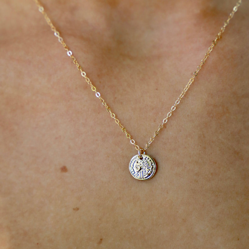 Petite Coin Necklace