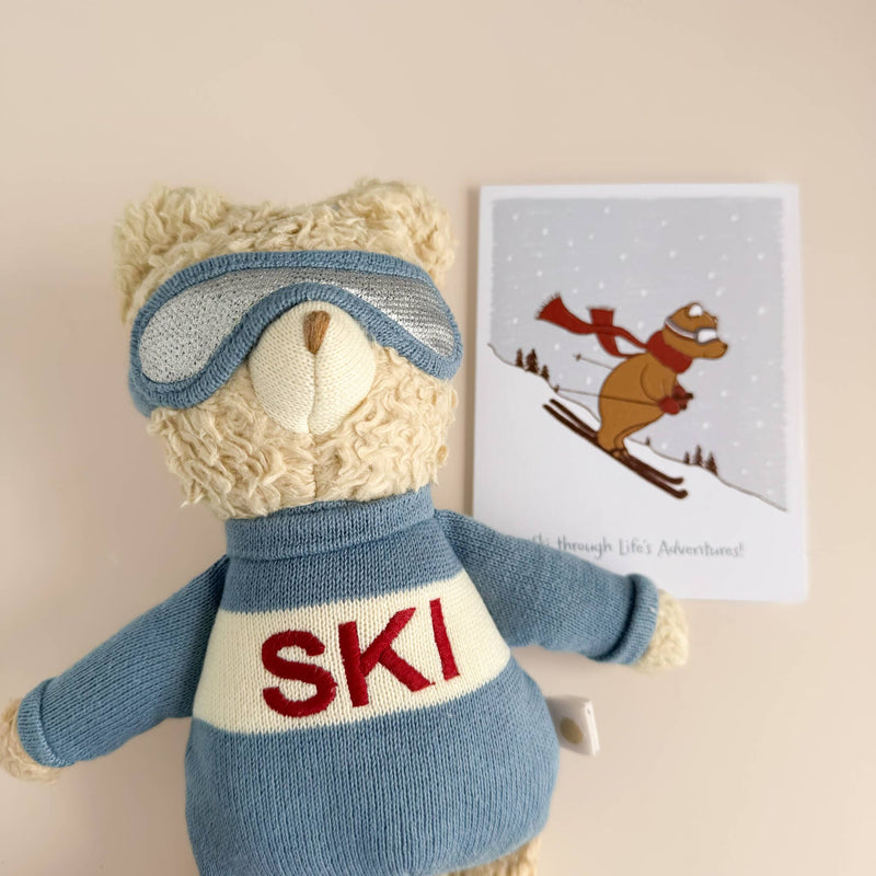 Benjamin Bear Ski Plush Animal