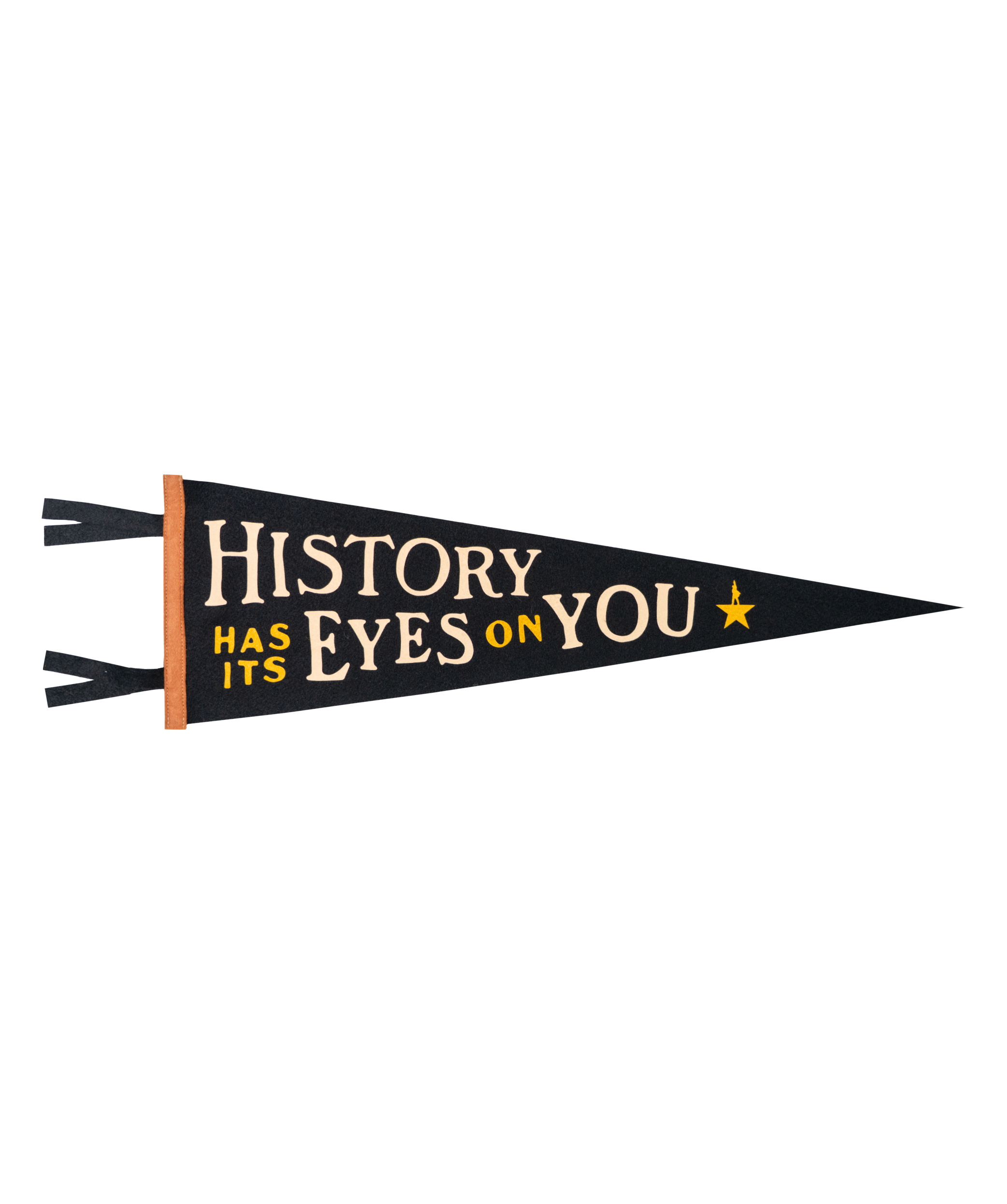 History Has Its Eyes On You Pennant (Hamilton x Oxford)