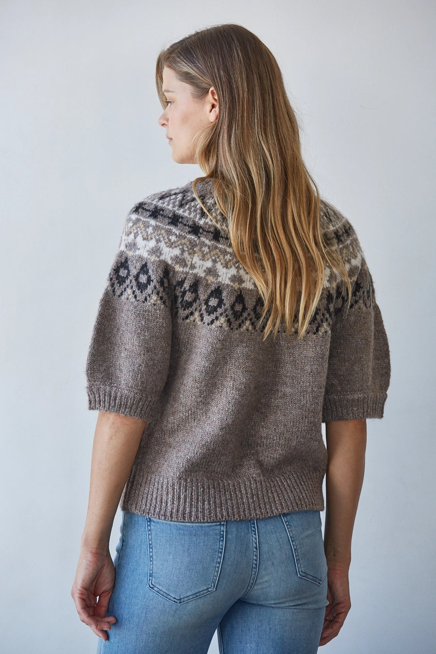 Knit Fair Isle Pullover