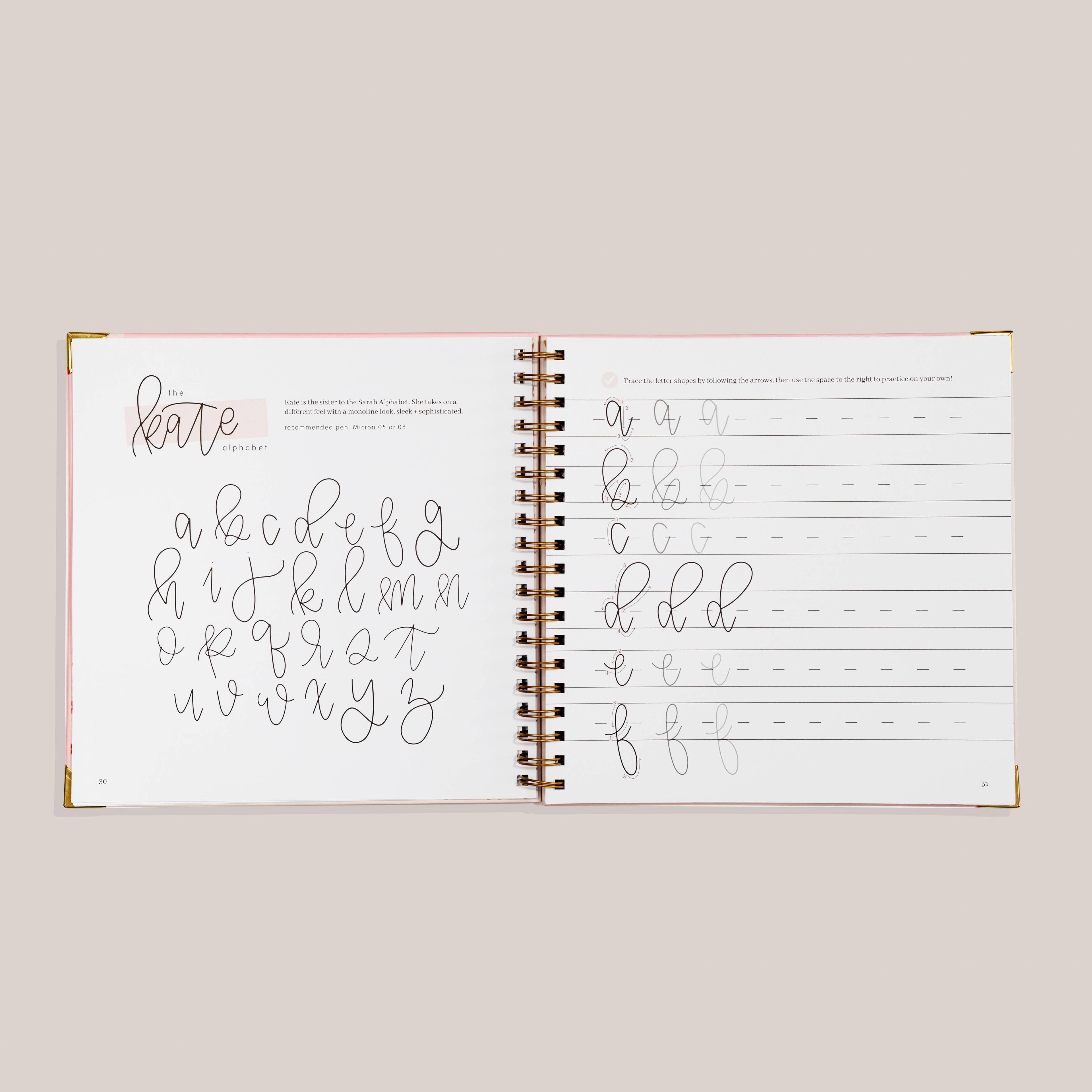 Modern Calligraphy: A Calligraphy Practice Workbook