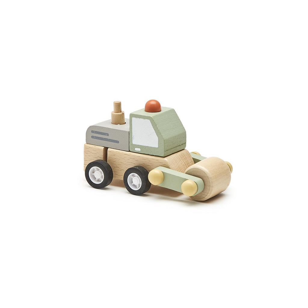 Construction Wooden Wind Up Truck