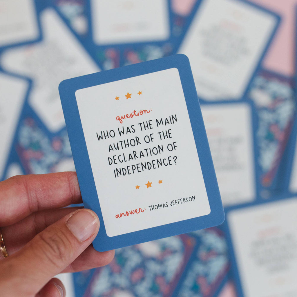 USA Trivia Game Tin