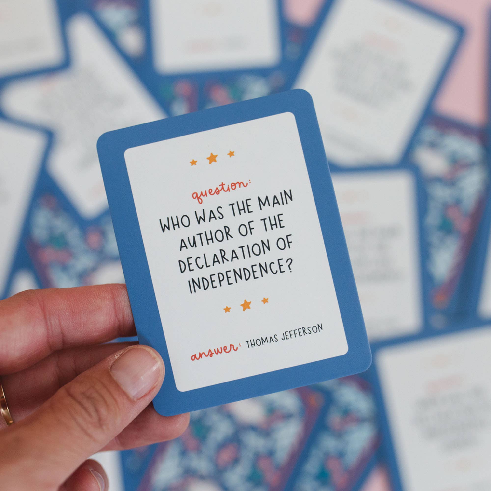 USA Trivia Game Tin