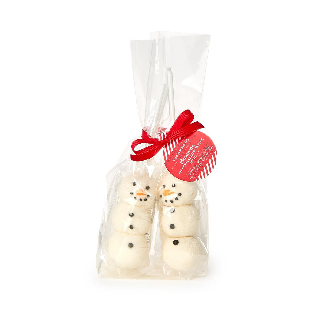 Snowman Marshmallow Sticks in Gift Bag