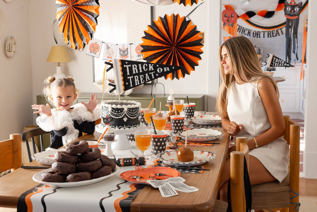 Vintage Pumpkin Paper Plates