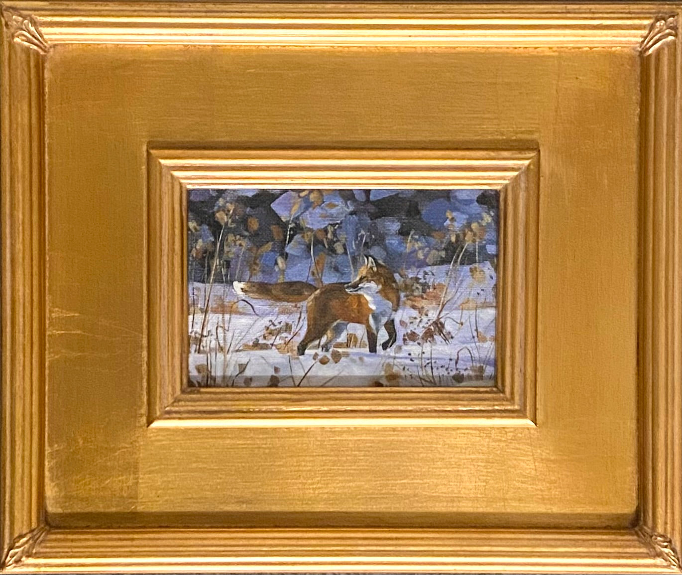 Fox Hunting in the Snow