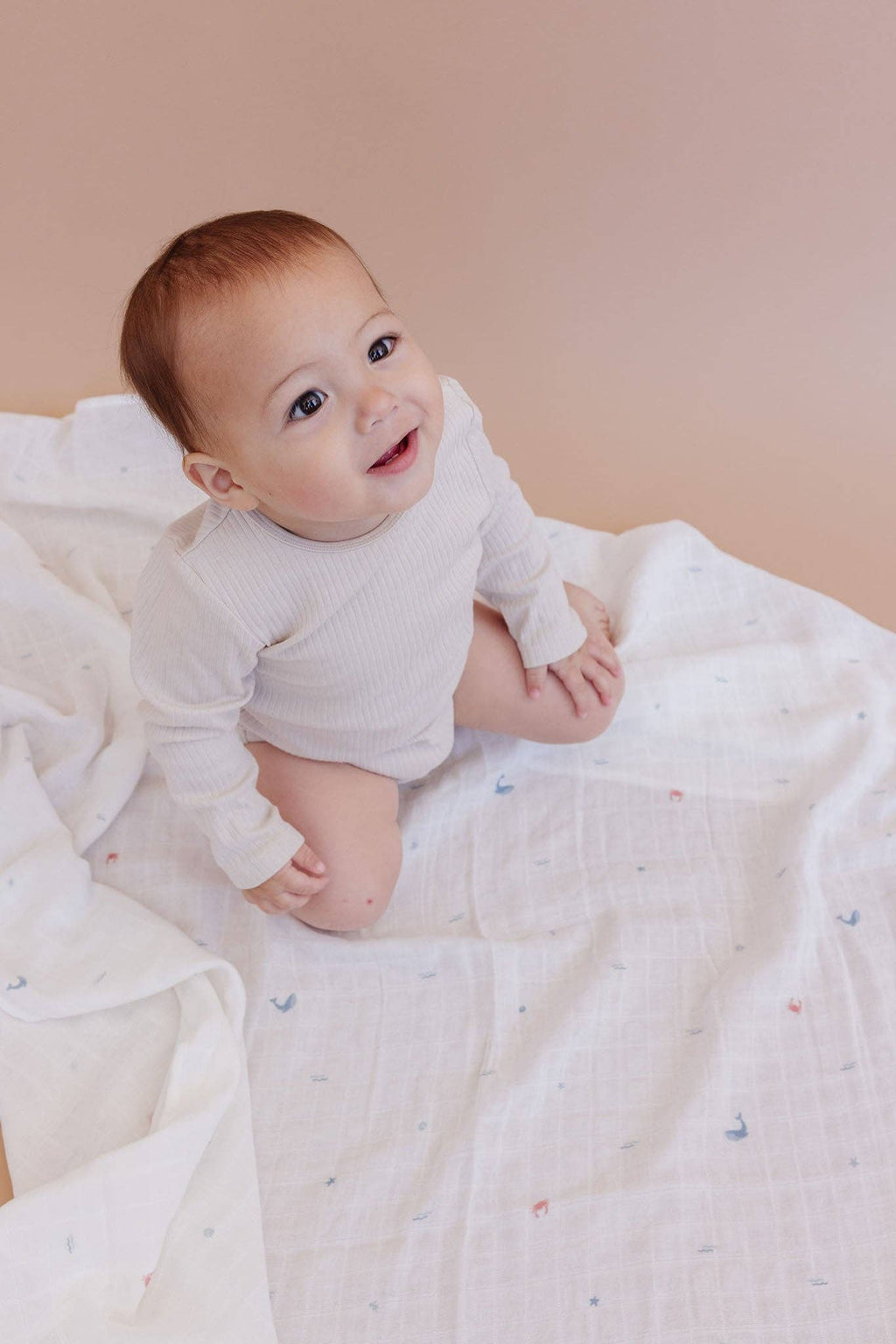 Beach Baby Muslin Swaddle