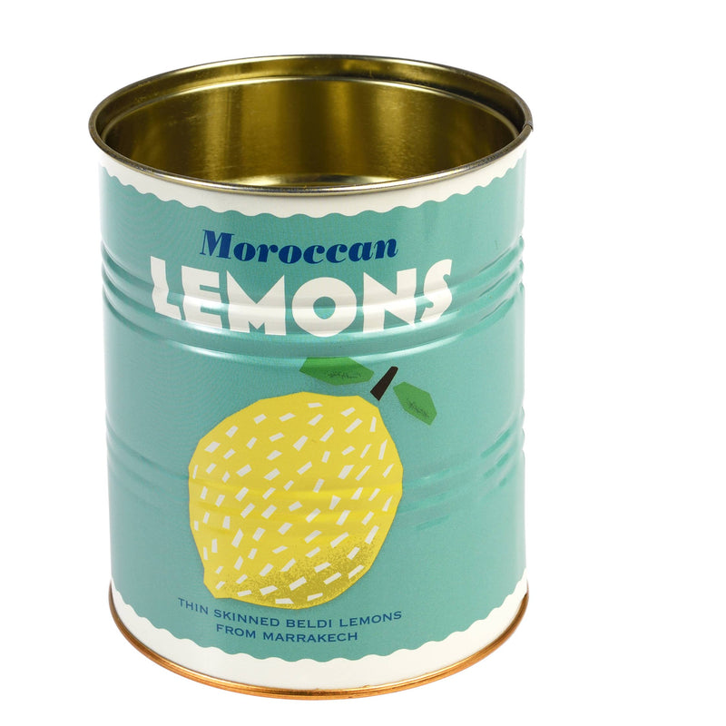 Storage tins- Lemons and harissa