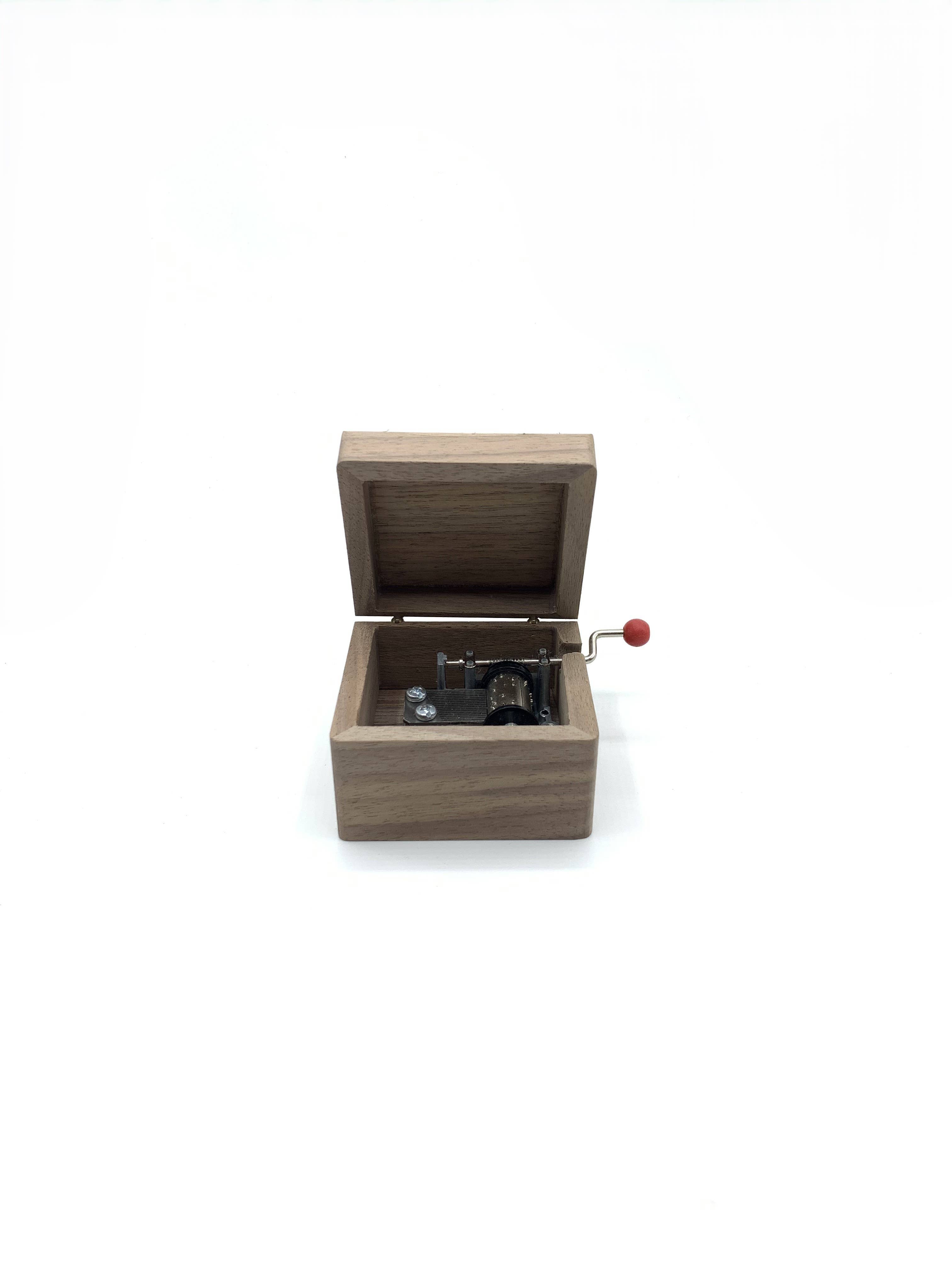 Walnut Little Music Box