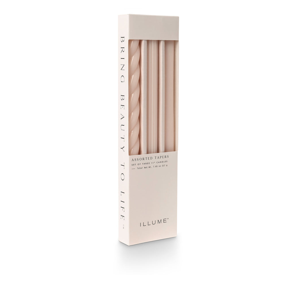 Pink Taper Candles