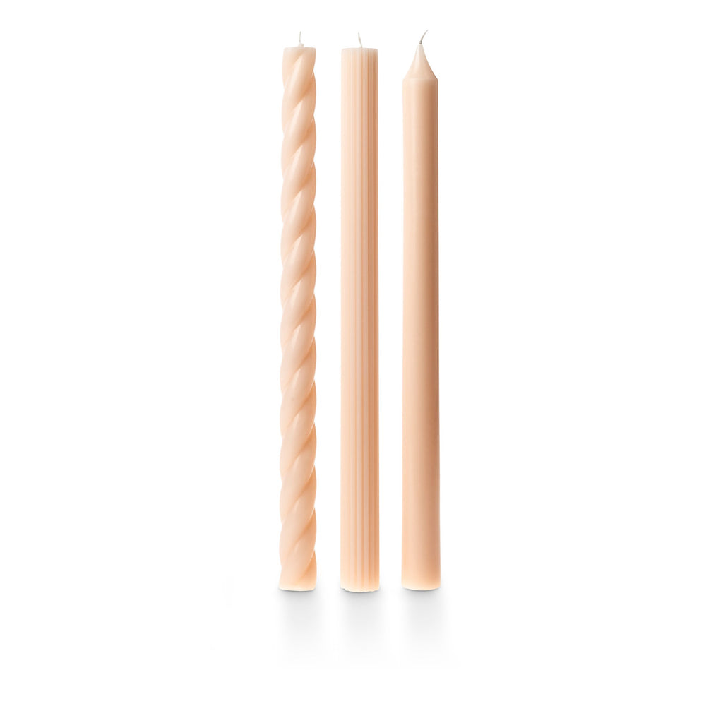 Pink Taper Candles