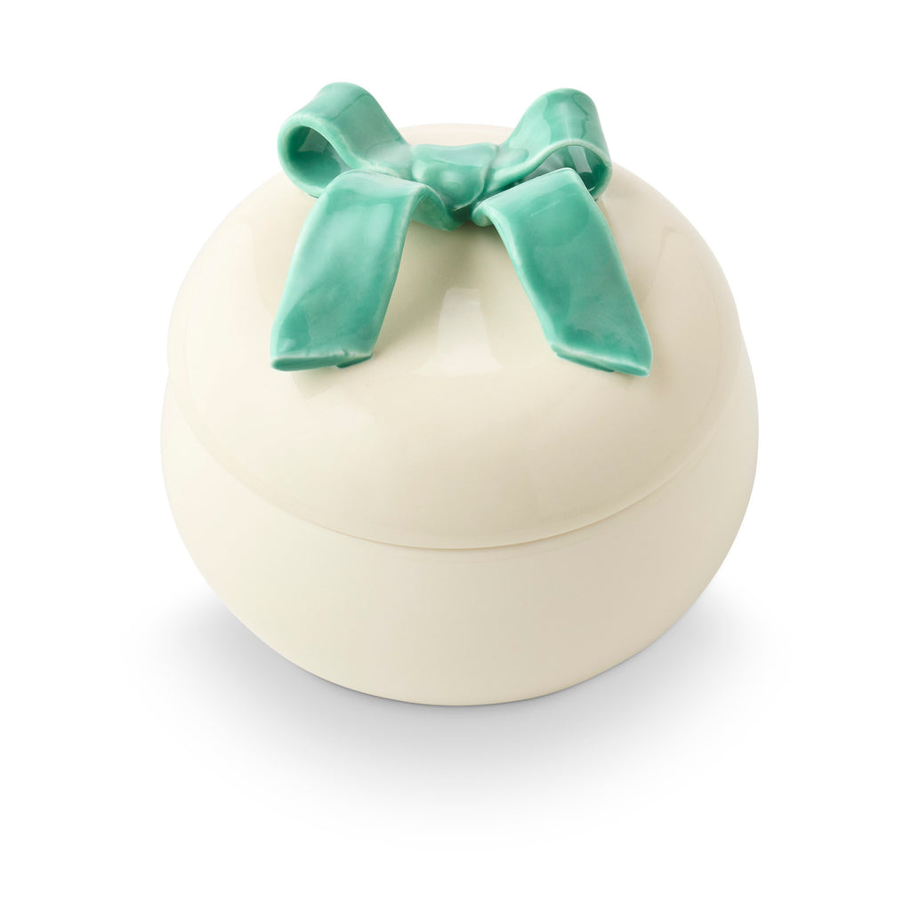 Citrus Crush Bow Ceramic Candle