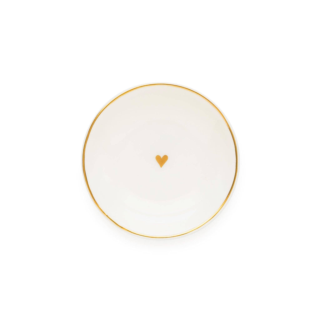 Small Round Heart Trinket Tray