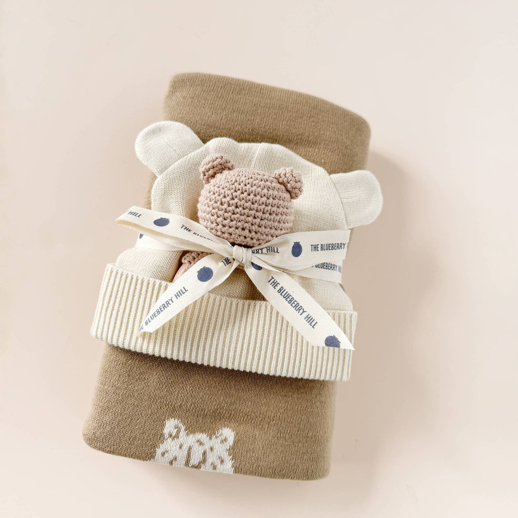 Brown Bear Teether Rattle