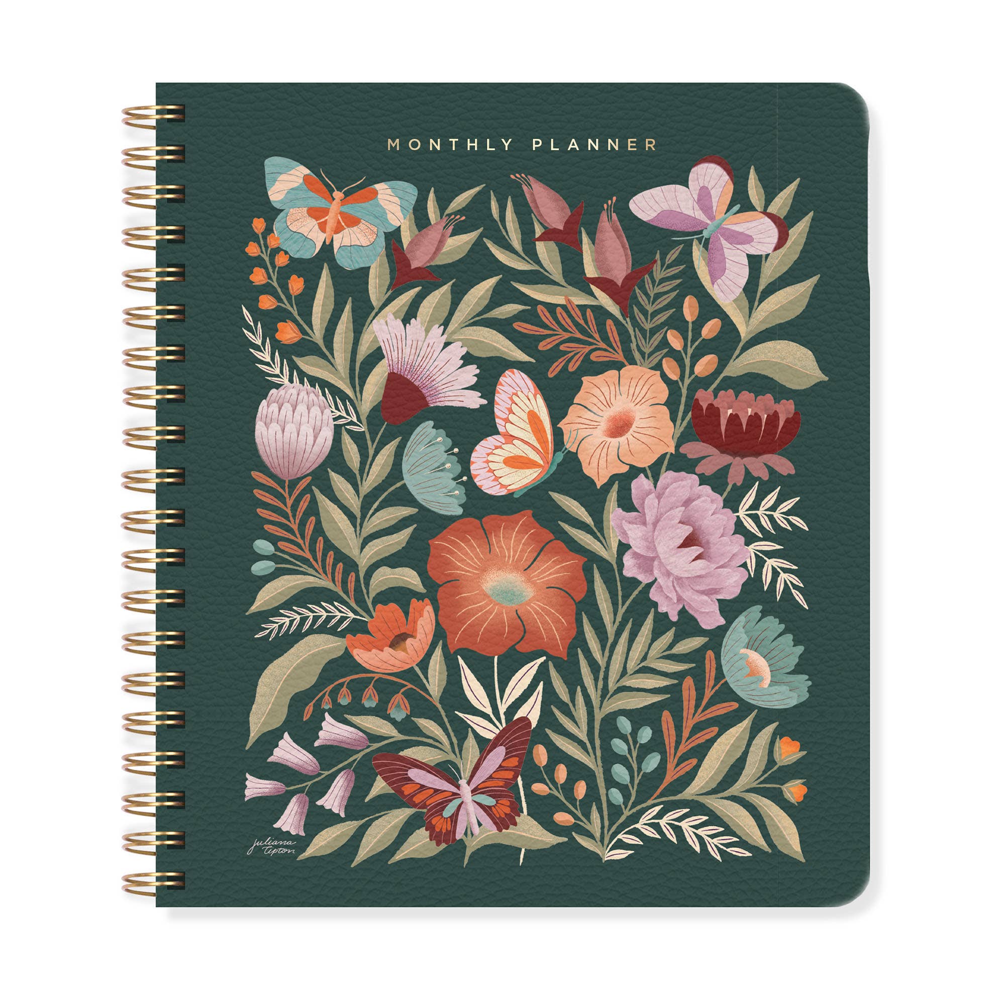 Flowers Nondated Mothy Planner