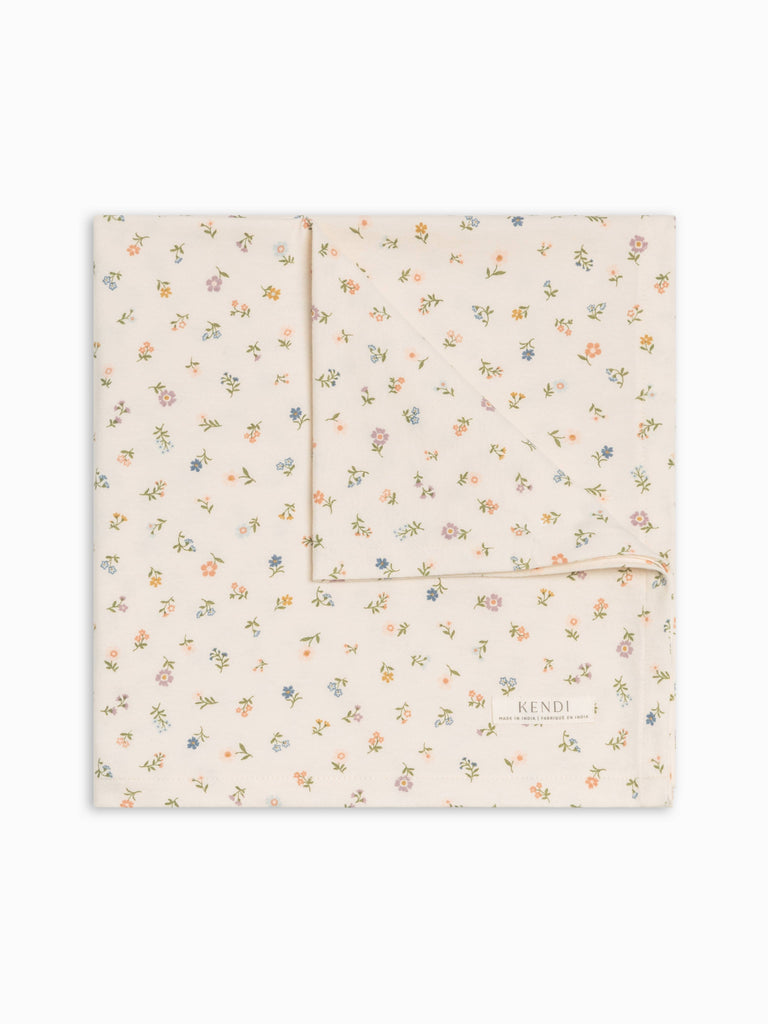 Petaline Floral Swaddle Blanket
