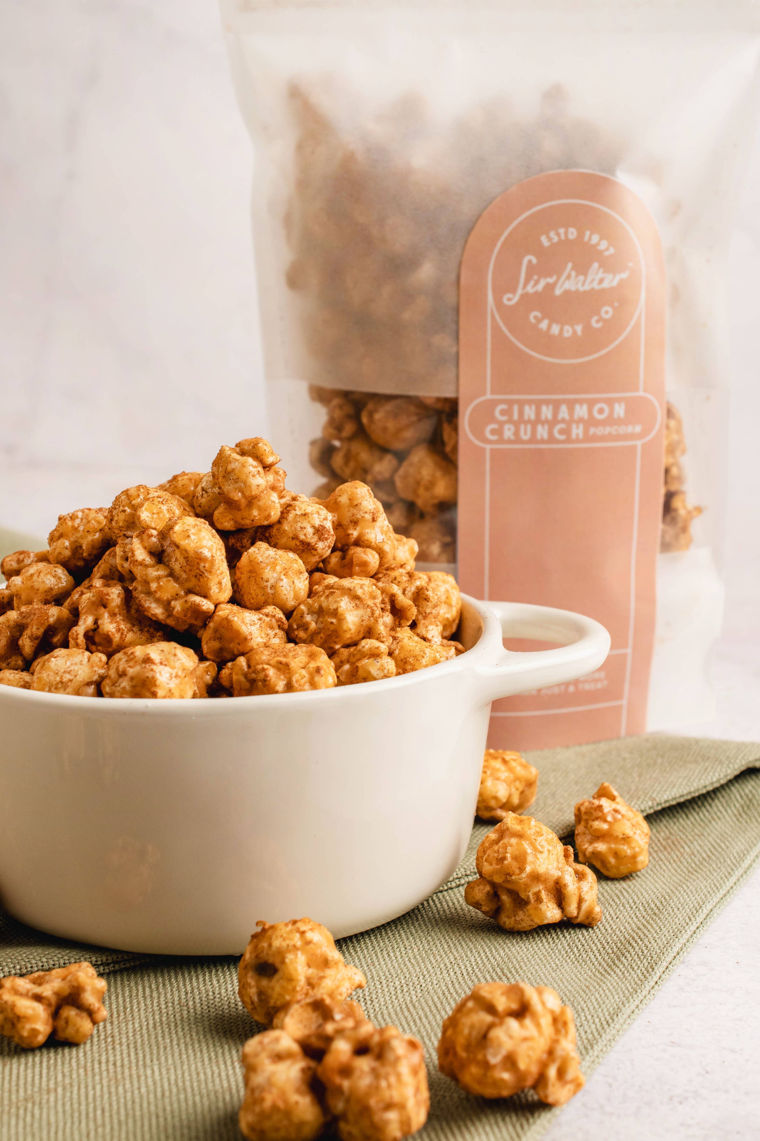 Artisanal Cinnamon Crunch Popcorn