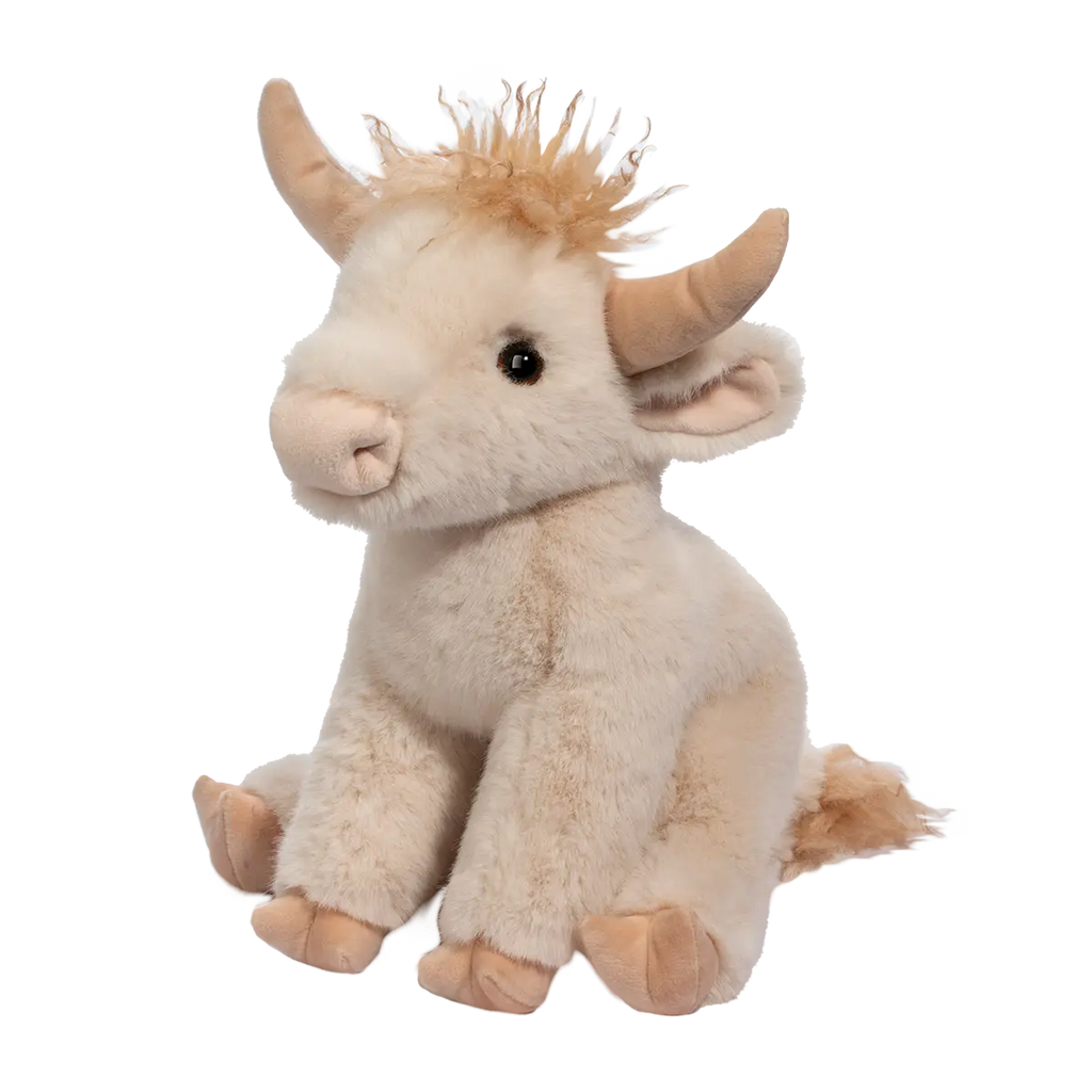 Laddie Cream Highland Cow