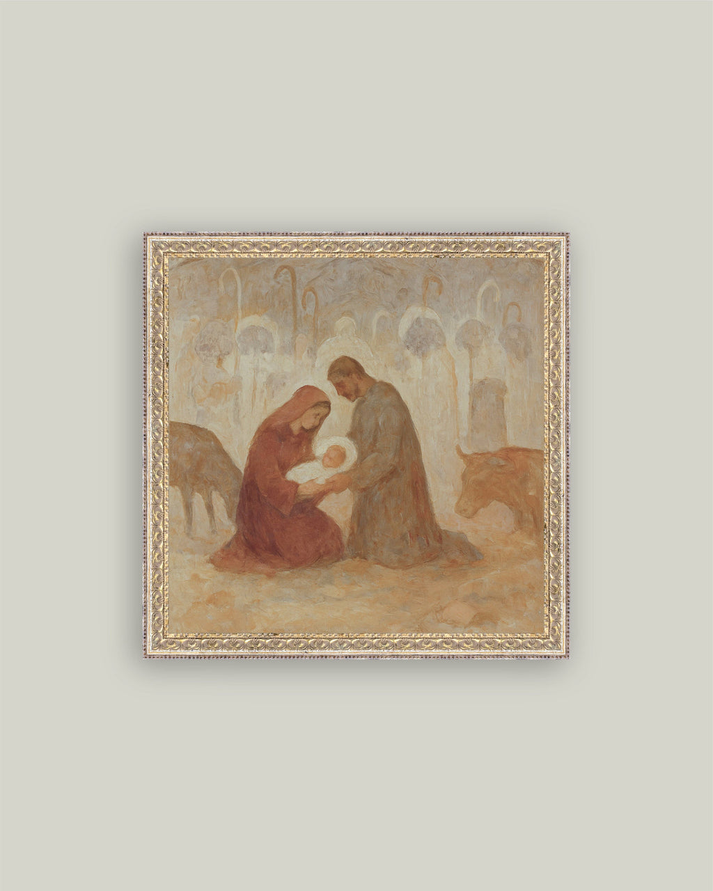 The Birth of Christ Nativity Art