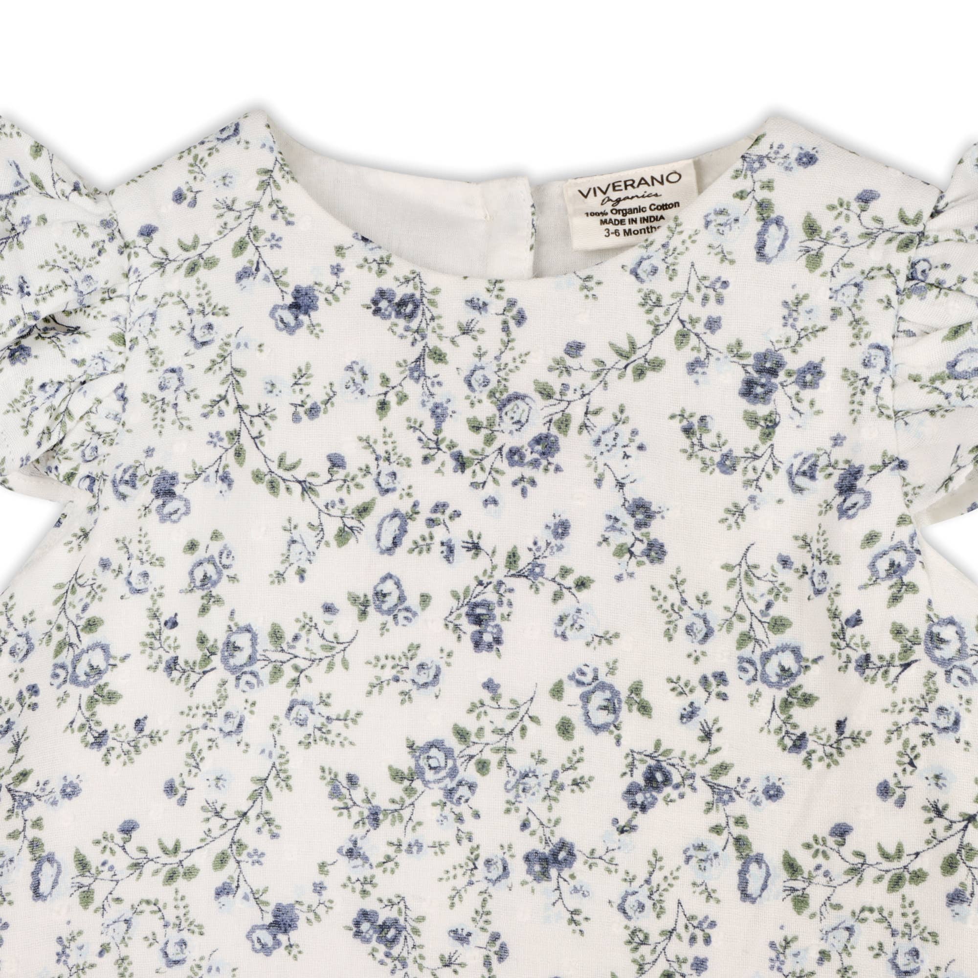 Celia Floral Baby Bow Blouse +Bloomer (Organic)