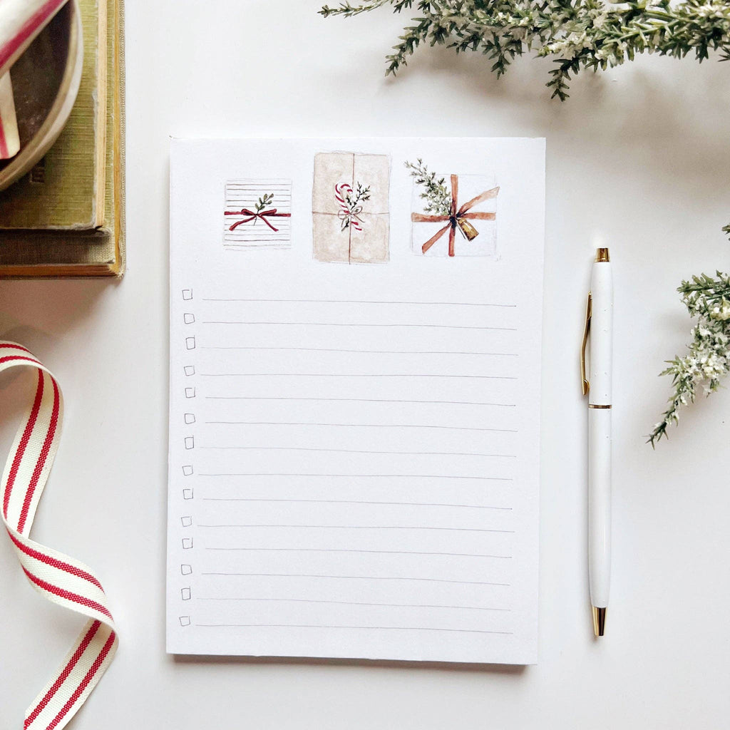 Christmas Checklist Notepad