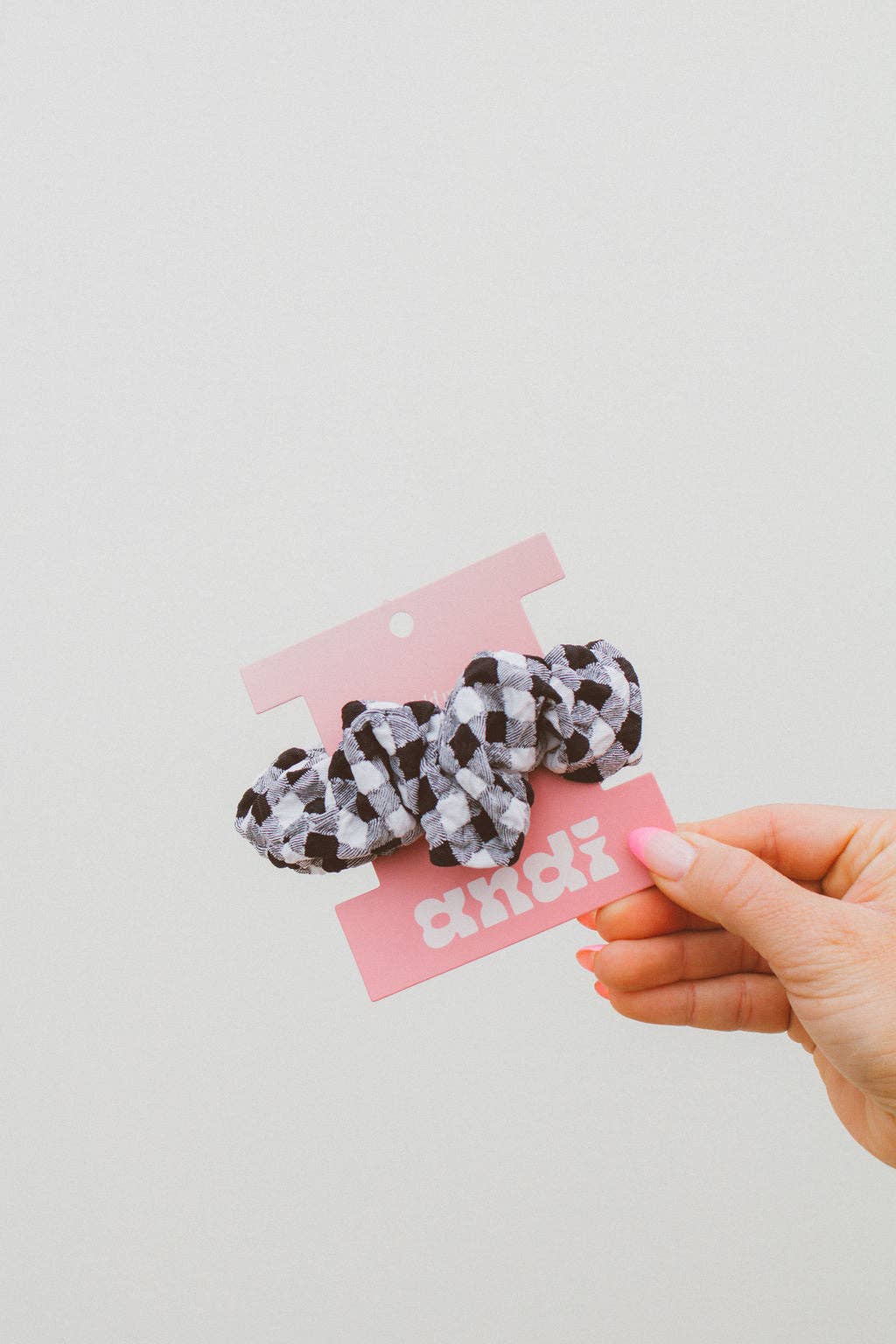 Orca Gingham Oversized Scrunchie