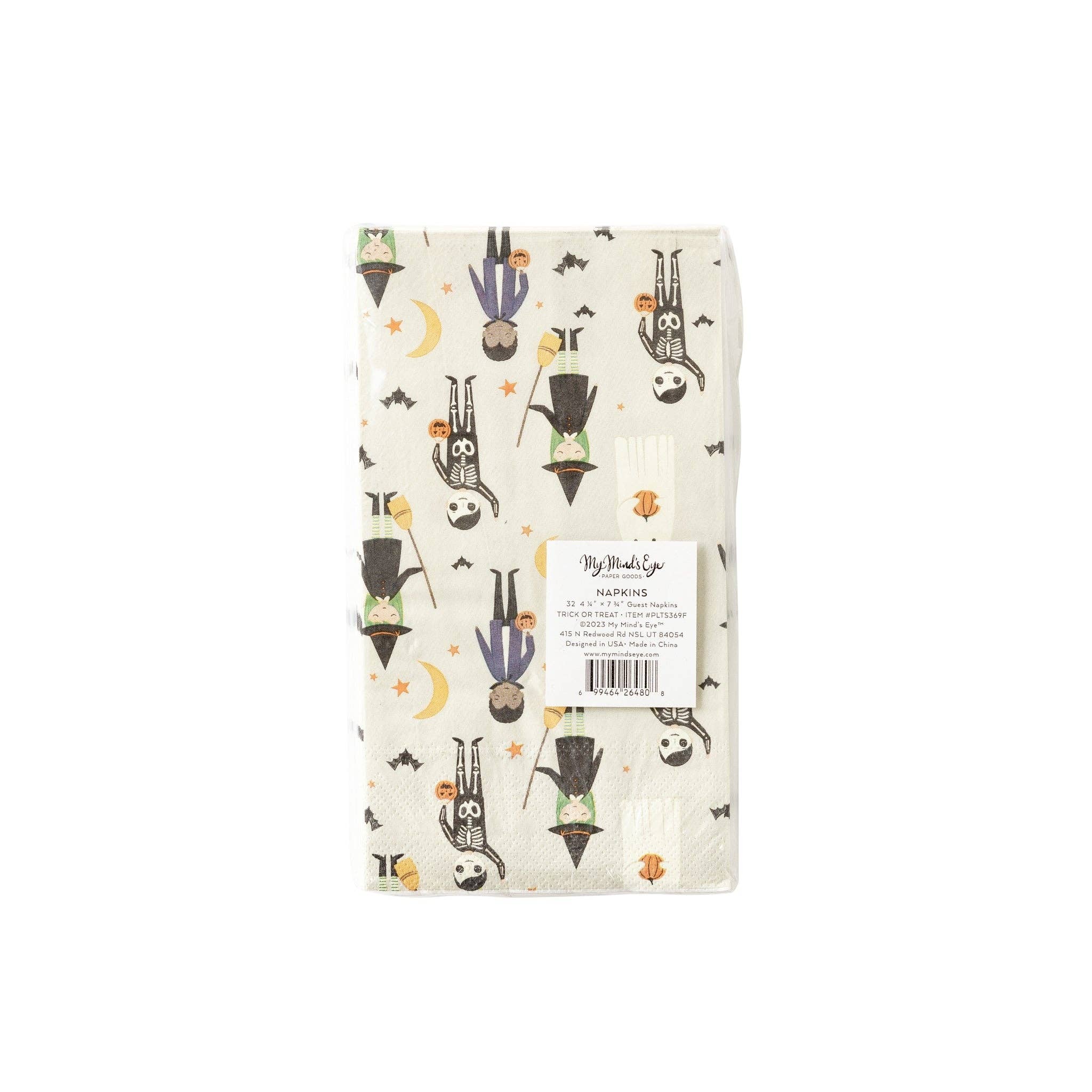 Trick or Treaters Paper Dinner Napkin