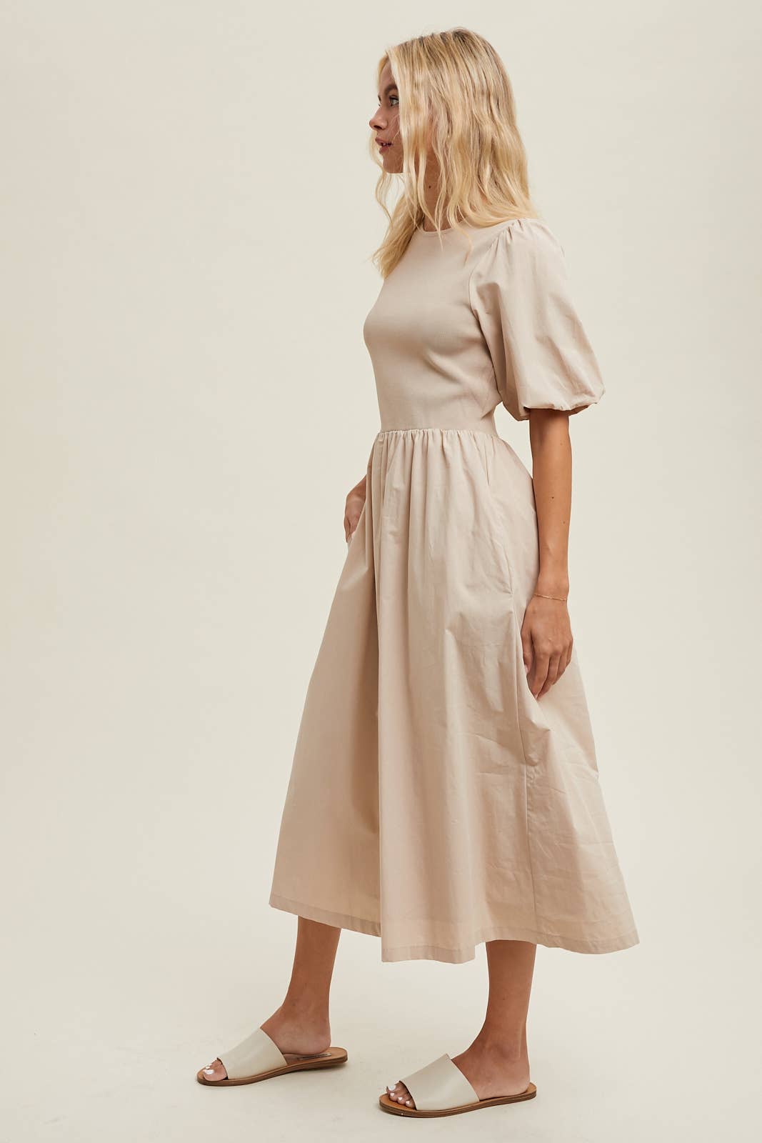 Twofer Midi Dress