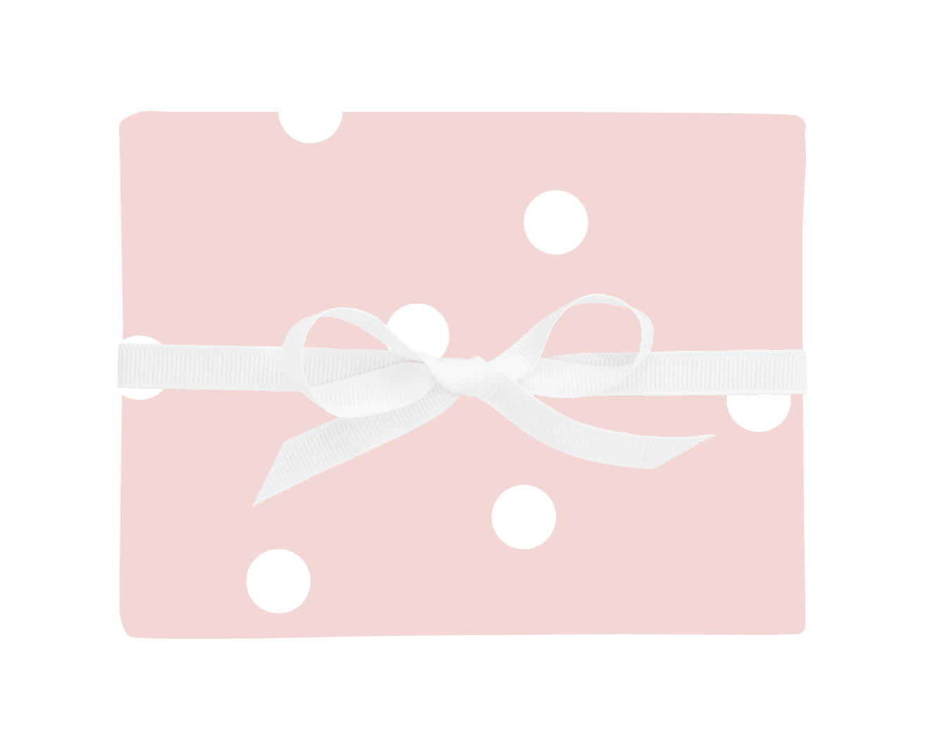 Gift Wrap Roll, Pink Polka Dot