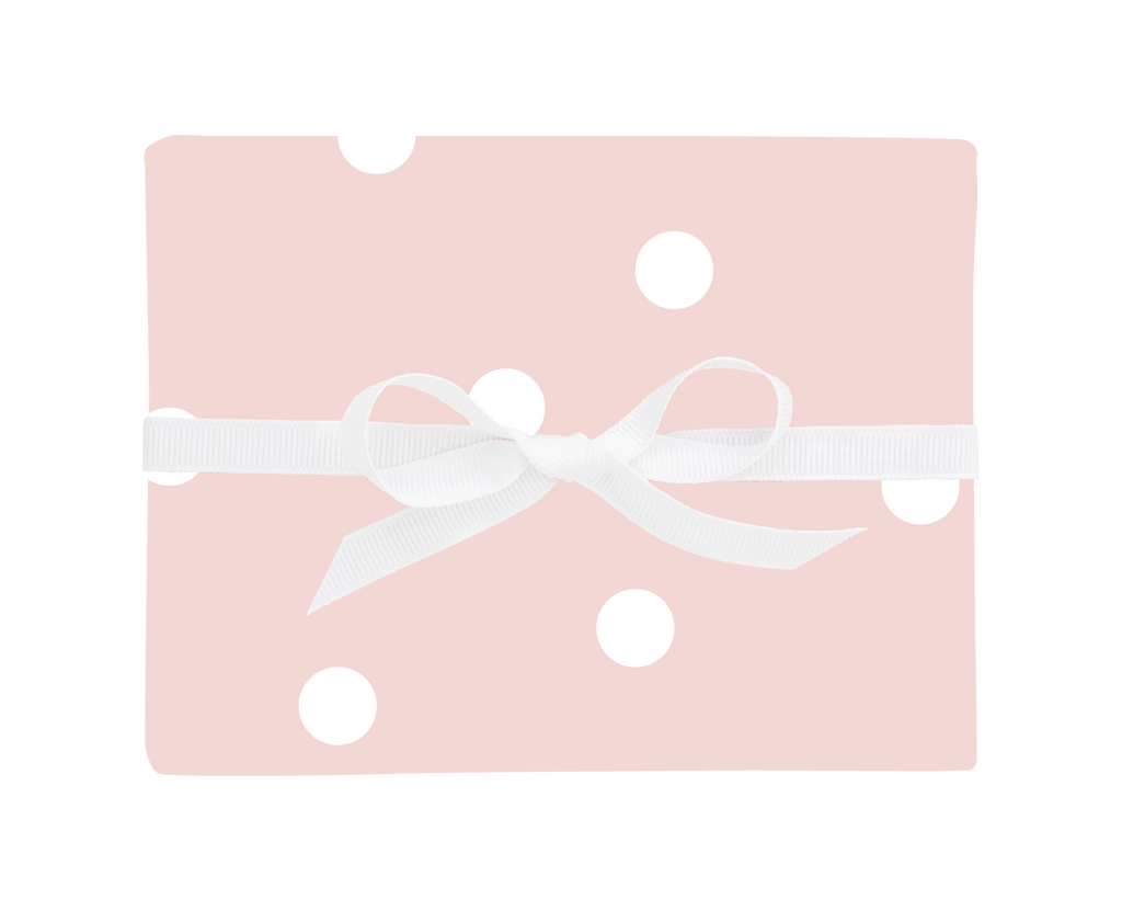 Gift Wrap Roll, Pink Polka Dot