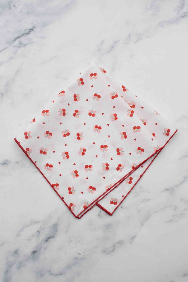 Cherry Blossom Square Scarf