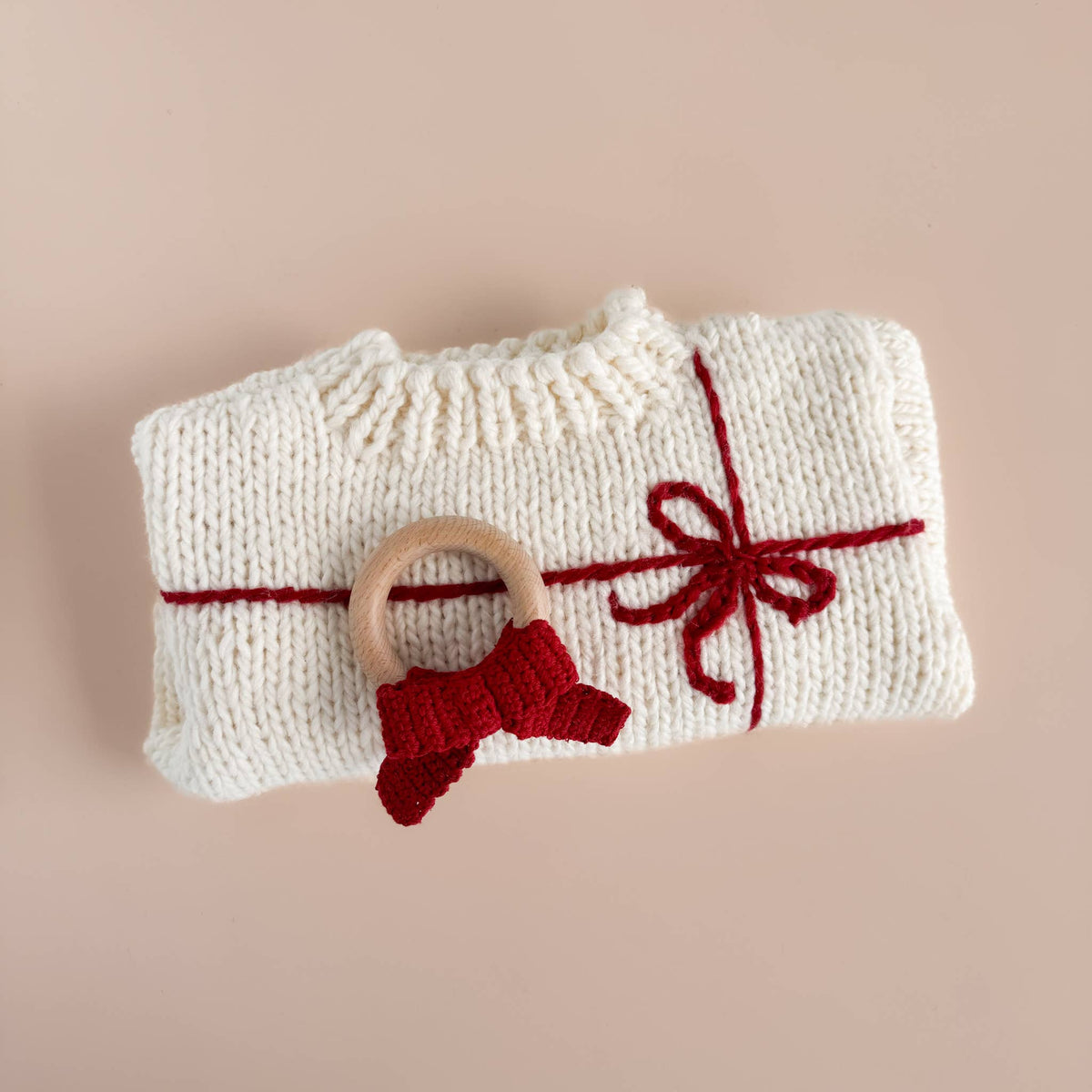 Red Bow Teether