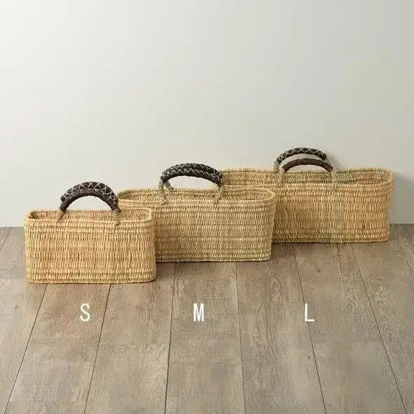 Rectangle Reed Baskets Baskets – The Fox Shop and Market