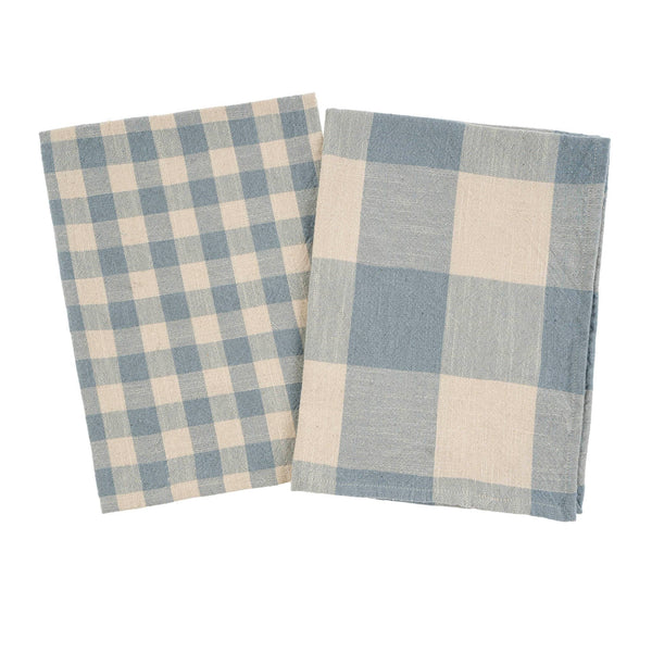 Gingham Check Tea Towels