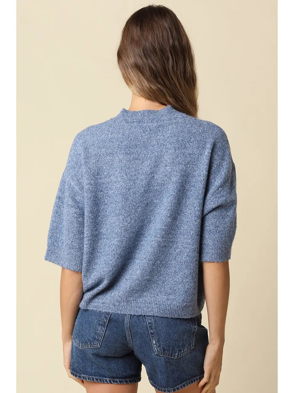 Parker Half-Sleeve Sweater